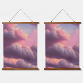 パステルスカイ 吊り下げ型タペストリー (ダブル)