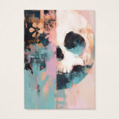 パステルスカルイヤリングディスプレイカード (裏面)