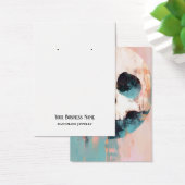 パステルスカルイヤリングディスプレイカード (デスク)