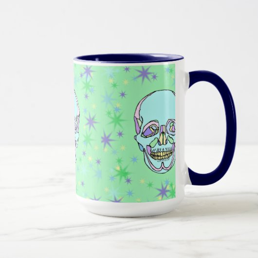 パステルスカル&スターズコーヒーマグ マグカップ (右)