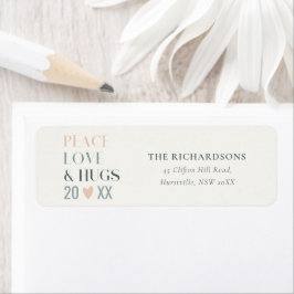 パステルスカンジ赤面グレーピースラブ&ハグ2023 ラベル