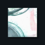 パステルスクライブ – 水彩 キャンバスプリント<br><div class="desc">Pastel Scribe III by Grace Popp.水の色のようなスタイルでアップクローズ形状。さまざまな色で構成。</div>