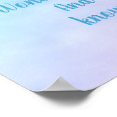 パステルスクリスチャンアート素晴らしく作られた詩編139 ポスター (角)