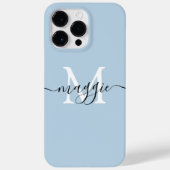 パステルスクリプトモノグラムケースメイトiPhone 14 Pro Max Case-Mate iPhoneケース (裏面)