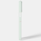 パステルスクリプトモノグラムパーソナライズド携帯ケース Case-Mate iPhoneケース (裏面 / 右)