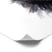 パステルスケッチのシュナウツァードッグII ポスター (角)