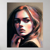 パステルスケッチオブアウーマン ポスター (正面)