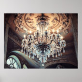 パステルスケッチオブアーキテクチャンデリア華美ー ポスター (正面)
