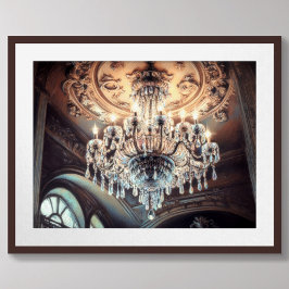 パステルスケッチオブアーキテクチャンデリア華美ー ポスター