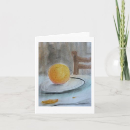 パステルスケッチグリーティングカードバイブラッドヒネス カード (正面)