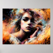 パステルスケッチスケッチ・オブ・ア・ガール ポスター (正面)