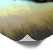 パステルスケッチハイランドカウズ ポスター (角)