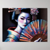 パステルスケッチビューティ日本のーウーマンファン ポスター (正面)