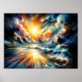 パステルスケッチミステリアスコスモス ポスター (正面)