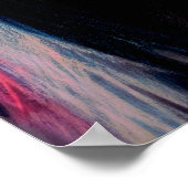 パステルスケッチ抽象芸術カラフルマン ポスター (角)