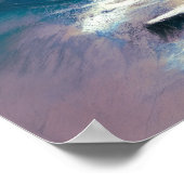 パステルスケッチ芸者海富士 ポスター (角)