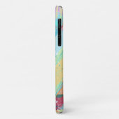 パステルスタイリッシュカラーズ抽象芸術アート Case-Mate iPhoneケース (裏面/左)