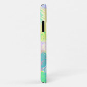 パステルスタイリッシュカラーズ抽象芸術アート Case-Mate iPhoneケース (裏面/右)