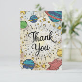 パステルスターお洒落リーシテラル サンキューカード (スタンド正面)