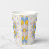 パステルスタースイートピンクイエローブルーハート 紙コップ (右)