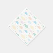 パステルスターズ&クラウド スタンダードカクテルナプキン (角)