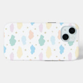 パステルスターズ&クラウド Case-Mate iPhoneケース (裏面 (横))