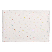 パステルスターパターン 枕カバー (裏面-左)