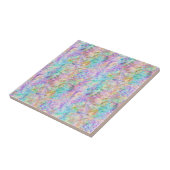 パステルステンドグラス虹パターン タイル (側面)