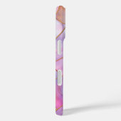 パステルステンドグラス金ゴールドライン Case-Mate iPhoneケース (裏面 / 右)