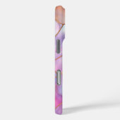 パステルステンドグラス金ゴールドライン Case-Mate iPhoneケース (裏面 / 右)