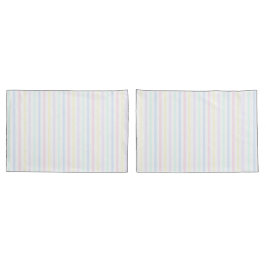 パステルストライプキャンディNostalic 1970のペア 枕カバー