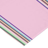 パステルストライプサーペ選手 ショートテーブルランナー (コーナー)