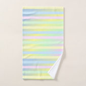 パステルストライプズ バスタオルセット (ハンドタオル)