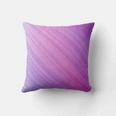 パステルストライププルピンクモノグラム装飾用クッション クッション (裏面)