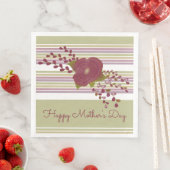 パステルストライプホテルマザーズ日紙ナプキンス (インサイチュ)