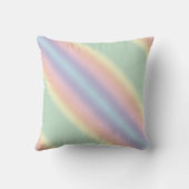 パステルストライプモダン クッション (裏面)