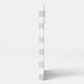 パステルストライプ赤面ニューミセス姓の花嫁 iPhoneケース (右側面)