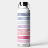 パステルストライプ ウォーターボトル (背面)