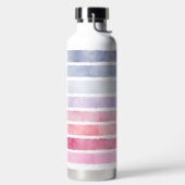 パステルストライプ ウォーターボトル (左面)