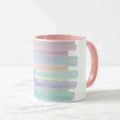 パステルストライプ マグカップ (正面右)