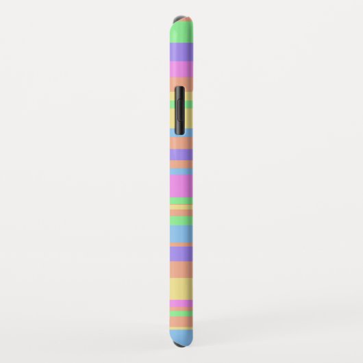 パステルストライプ Case-Mate iPhoneケース (裏面/右)