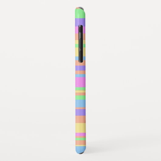 パステルストライプ Case-Mate iPhoneケース (裏面/左)