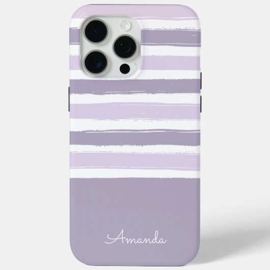 パステルストライプ Case-Mate iPhoneケース (裏面)