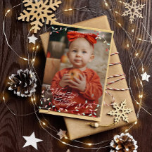 パステルストリングライトブライトメリークリスマスフォト