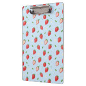 パステルストロベリードリームシームレスパターン クリップボード (左)