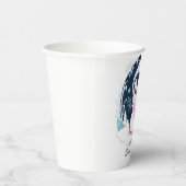 パステルスノーペンギンベビーシャワー 紙コップ (右)