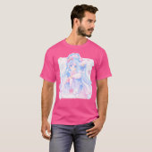 パステルスノー初音ミク Tシャツ (正面フル)