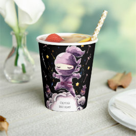 パステルスパイ忍者誕生日 紙コップ