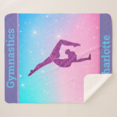 パステルスパークルジムティクスシャーパブランケット シェルパブランケット (正面(横))