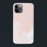 パステルスプリングタイムモノグラム iPhone 11 PROケース<br><div class="desc">春の花模様</div>